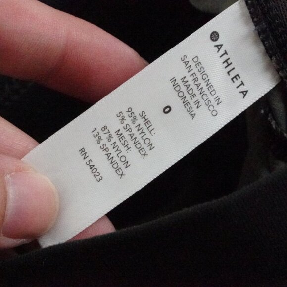 Athleta trekkie North Jogger Pants womens 0 Floral Print Multi Color Athleisure - Picture 4 of 9